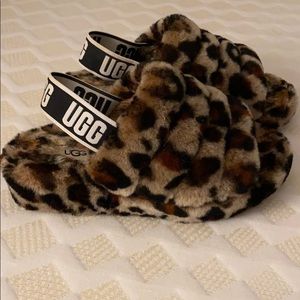 Leopard UGG Slippers
